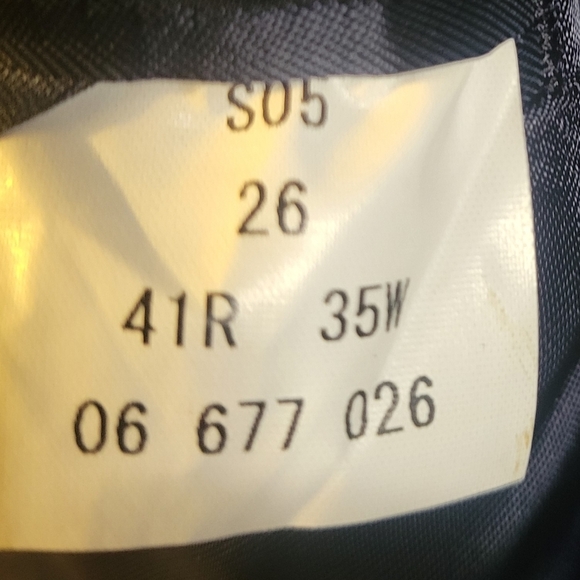 Brooks Brothers Navy Brookscool Poplin Men's Suit. Size 41R 35W - Picture 9 of 9